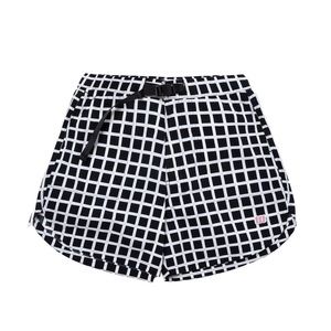 Topo river Shorts Windowpane Print SZ XS NWOT